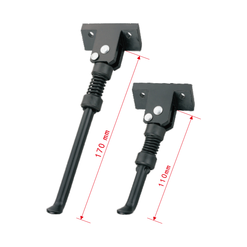 YT-04 Aluminiumlegierung Großhandel Fahrradteile Hochleistungs schwarz Rückseite rutschfester verstellbarer klappbarer Mountainbike Ständer